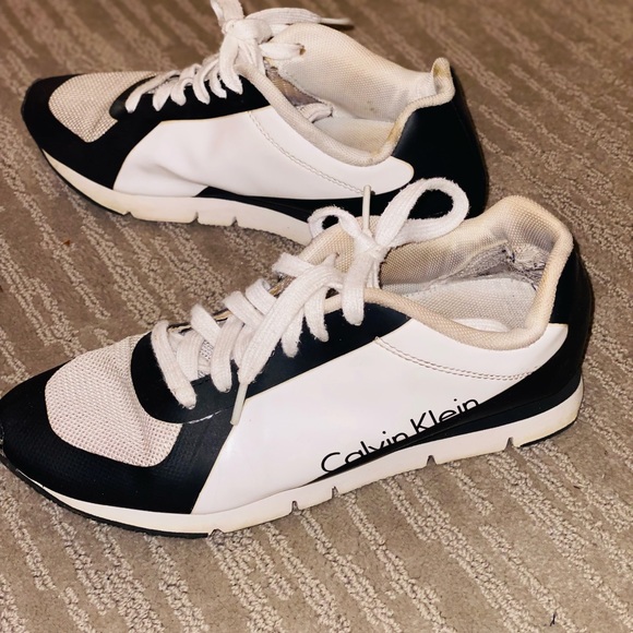 Calvin Klein black&white sneakers - Picture 2 of 6